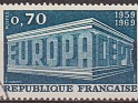 France 1969 Europe - C.E.P.T 70 ¢ Multicolor Scott 1246. Francia 1246. Uploaded by susofe
